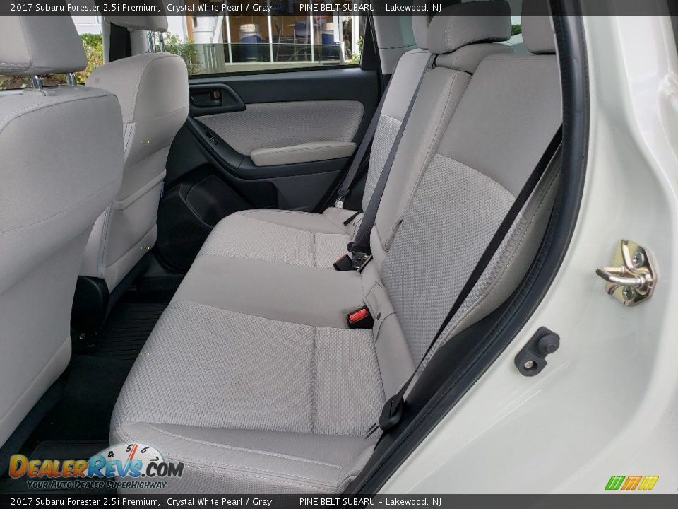2017 Subaru Forester 2.5i Premium Crystal White Pearl / Gray Photo #3