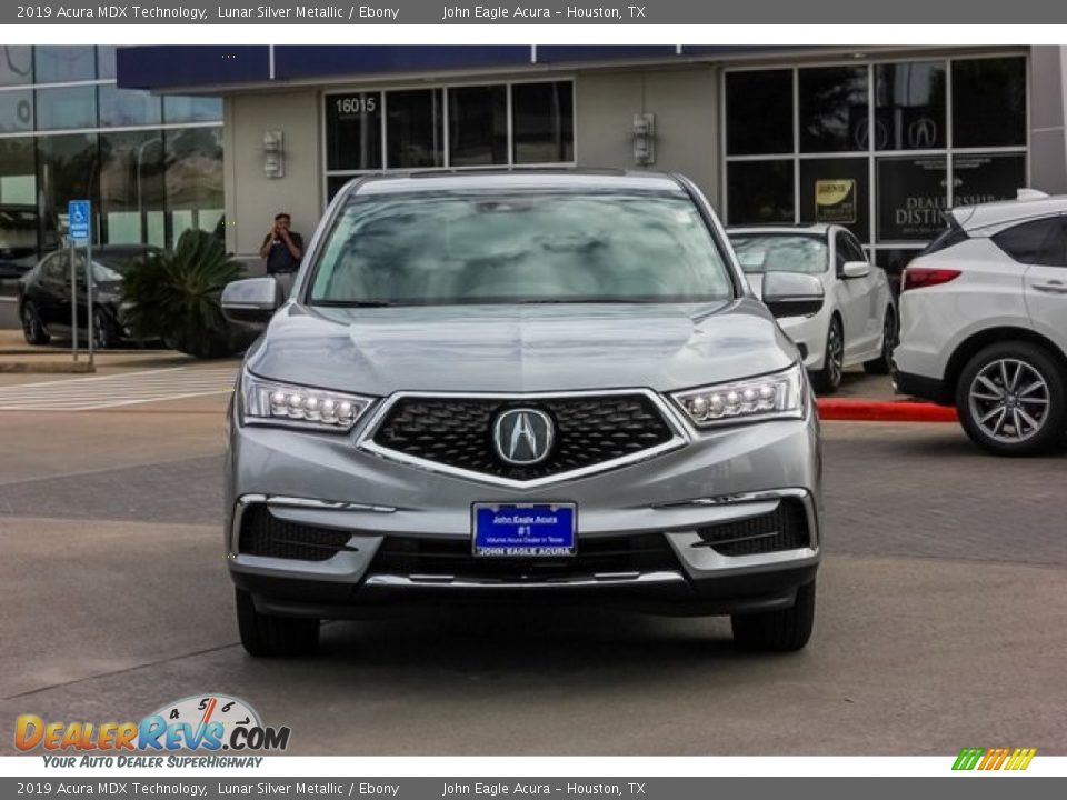 2019 Acura MDX Technology Lunar Silver Metallic / Ebony Photo #2