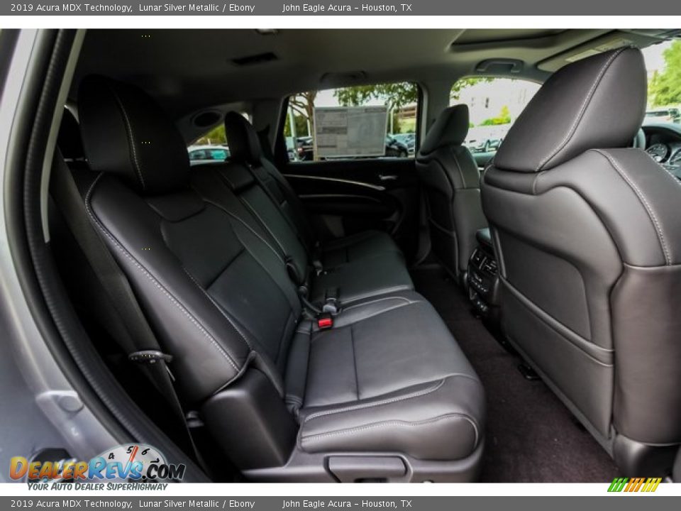 2019 Acura MDX Technology Lunar Silver Metallic / Ebony Photo #23