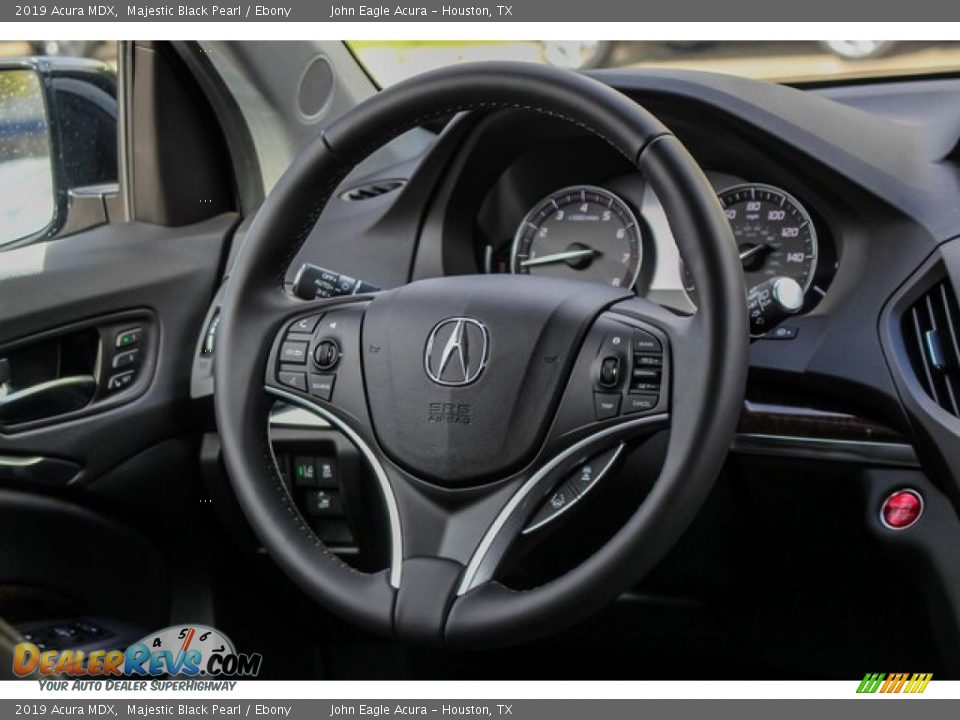 2019 Acura MDX Majestic Black Pearl / Ebony Photo #28