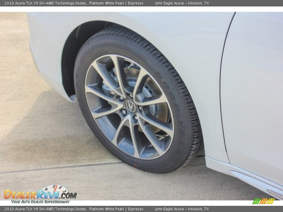 2019 Acura TLX V6 SH-AWD Technology Sedan Platinum White Pearl / Espresso Photo #20