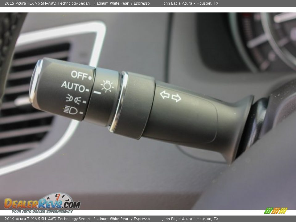 2019 Acura TLX V6 SH-AWD Technology Sedan Platinum White Pearl / Espresso Photo #22