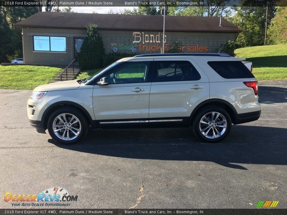 2018 Ford Explorer XLT 4WD Platinum Dune / Medium Stone Photo #1
