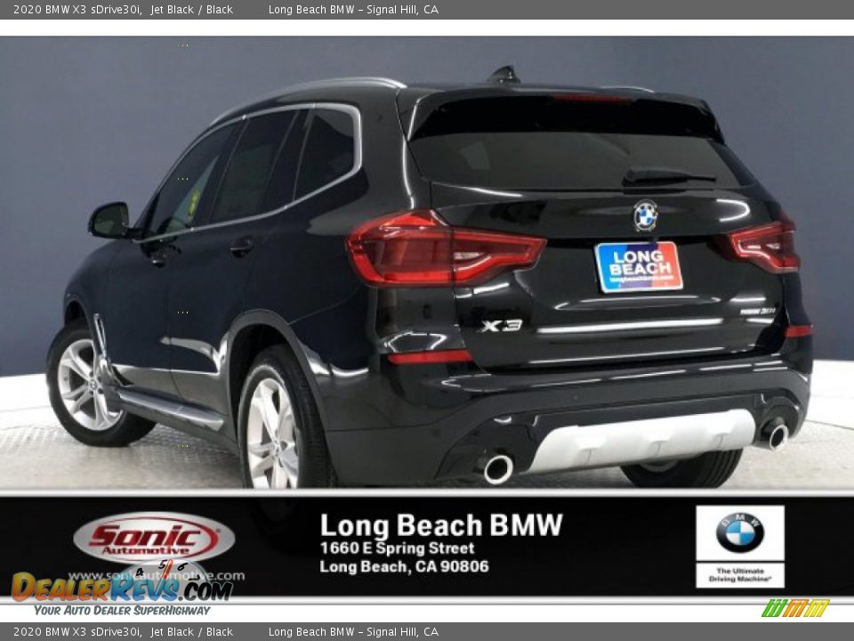 2020 BMW X3 sDrive30i Jet Black / Black Photo #2