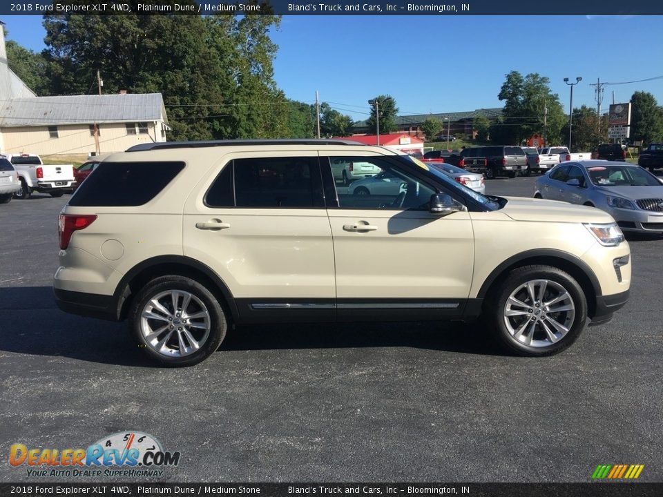 2018 Ford Explorer XLT 4WD Platinum Dune / Medium Stone Photo #5