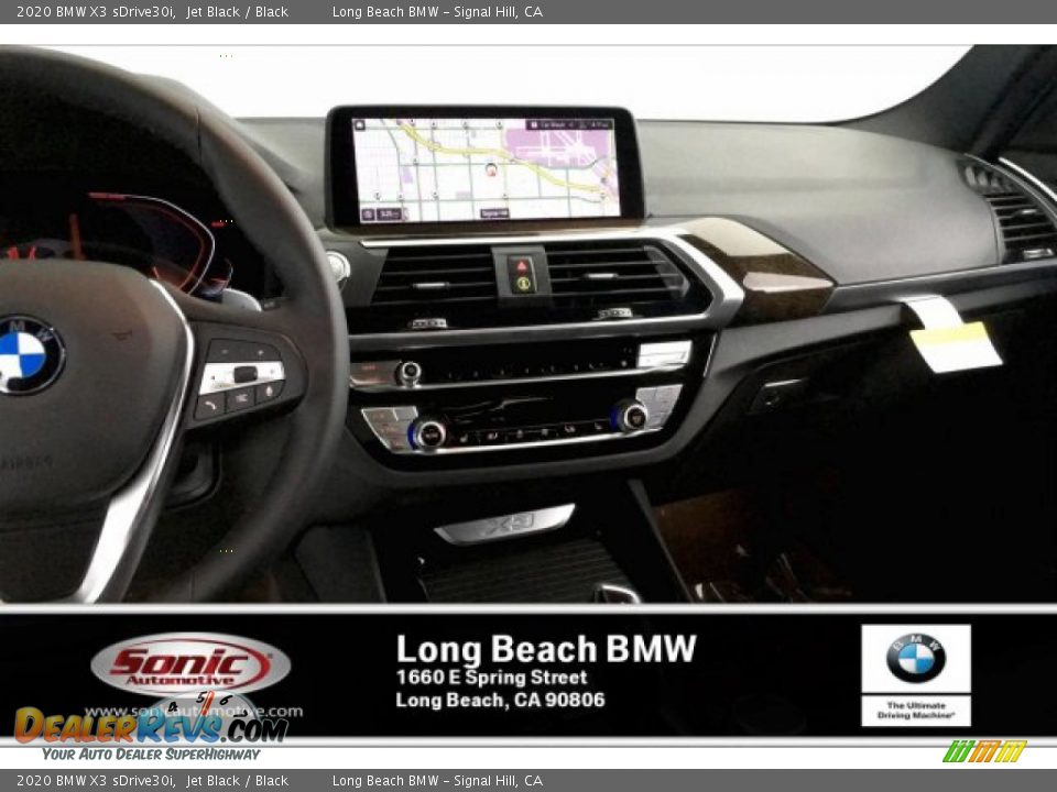2020 BMW X3 sDrive30i Jet Black / Black Photo #5
