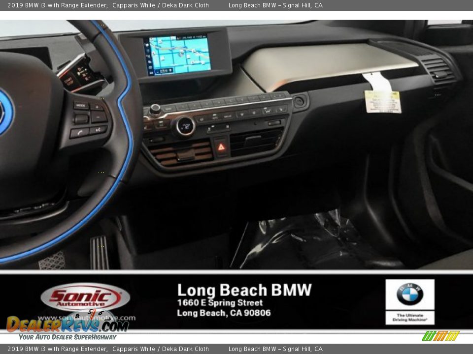 2019 BMW i3 with Range Extender Capparis White / Deka Dark Cloth Photo #6