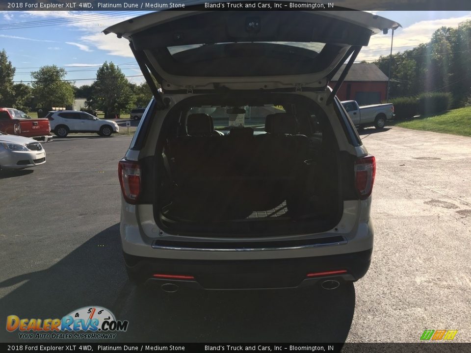 2018 Ford Explorer XLT 4WD Platinum Dune / Medium Stone Photo #9