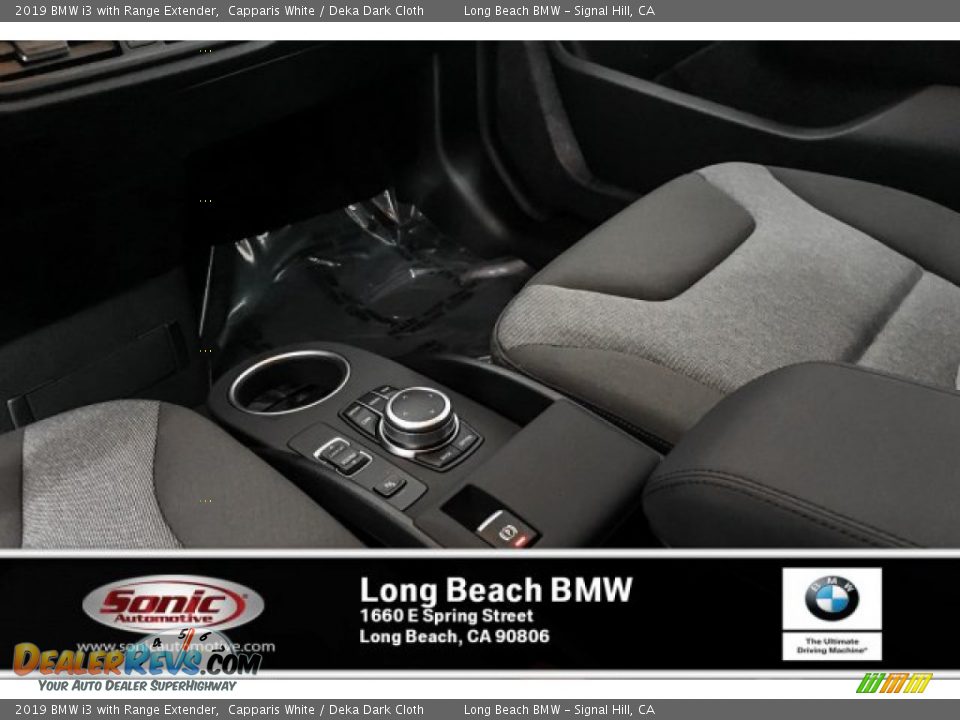 2019 BMW i3 with Range Extender Capparis White / Deka Dark Cloth Photo #7