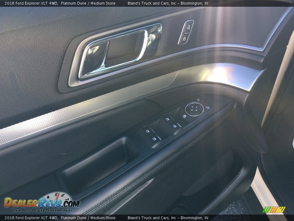 2018 Ford Explorer XLT 4WD Platinum Dune / Medium Stone Photo #12
