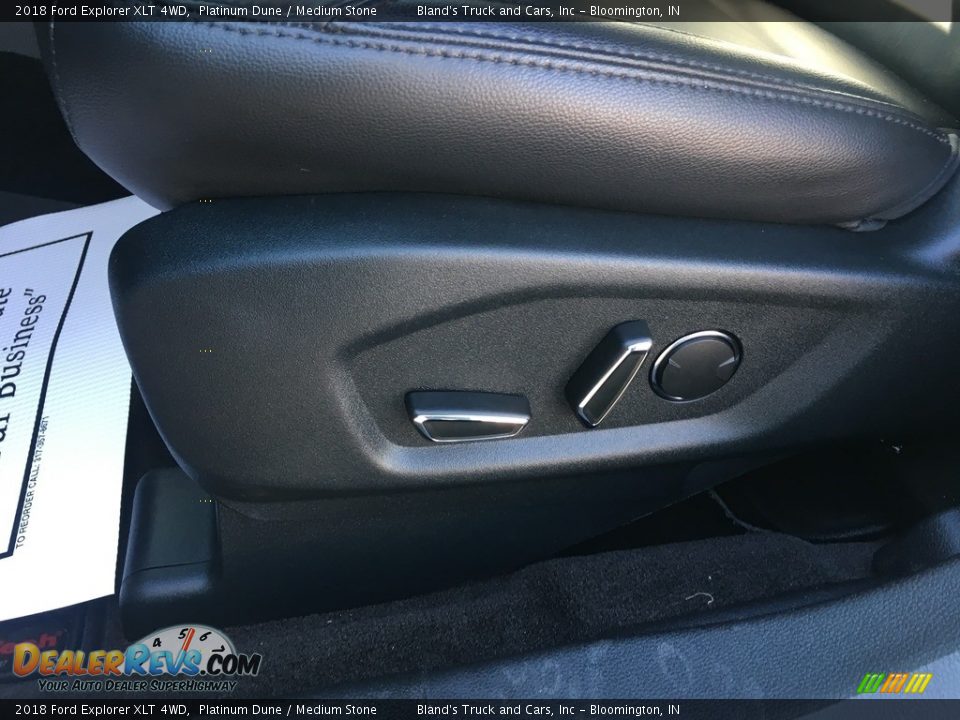 2018 Ford Explorer XLT 4WD Platinum Dune / Medium Stone Photo #13