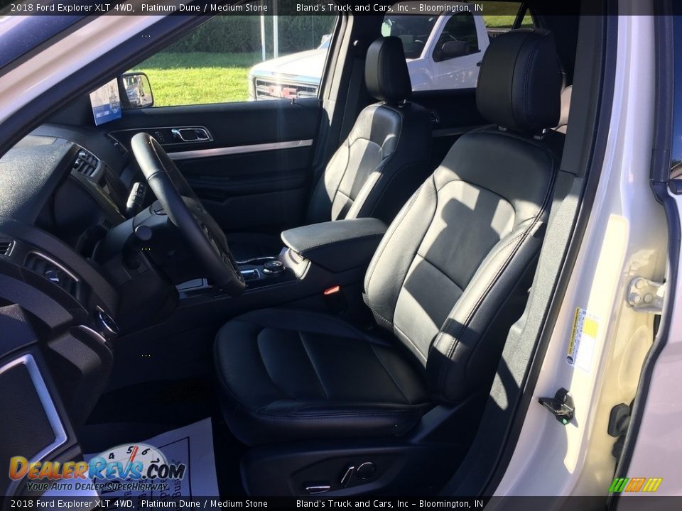 2018 Ford Explorer XLT 4WD Platinum Dune / Medium Stone Photo #14