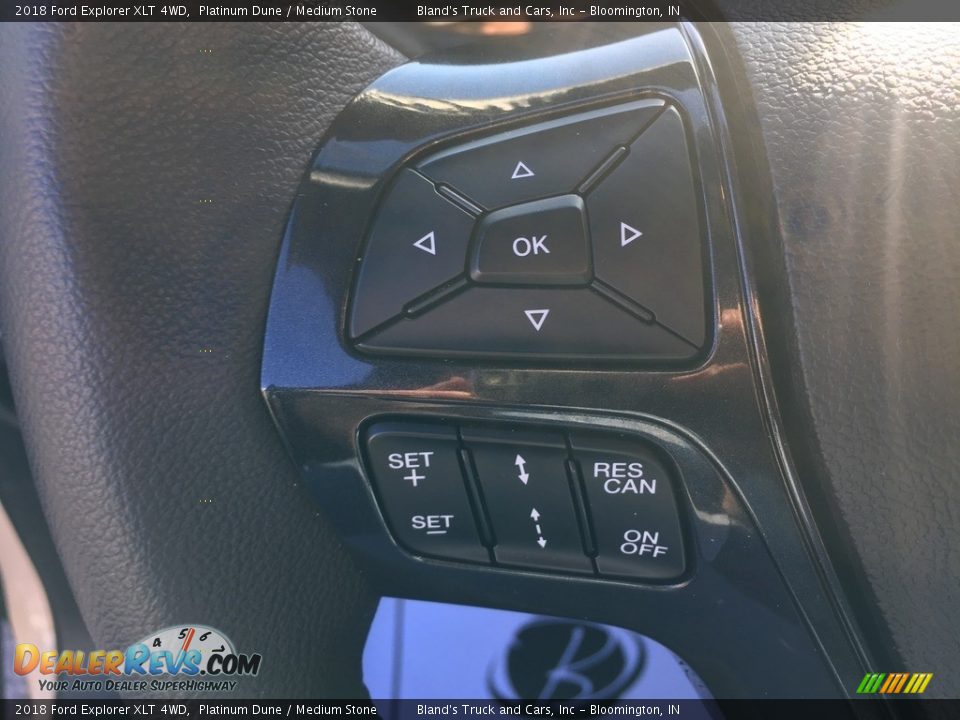 2018 Ford Explorer XLT 4WD Platinum Dune / Medium Stone Photo #17
