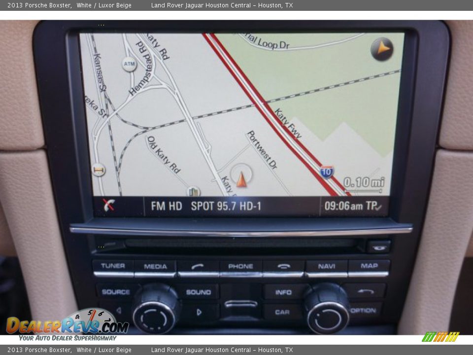 2013 Porsche Boxster White / Luxor Beige Photo #15