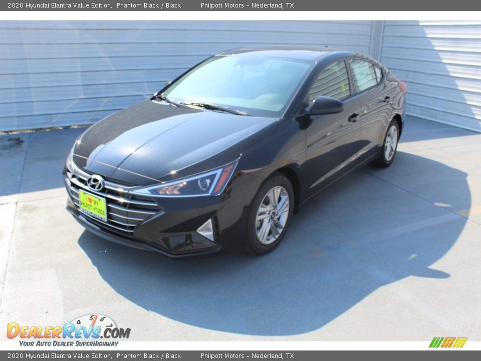 2020 Hyundai Elantra Value Edition Phantom Black / Black Photo #4