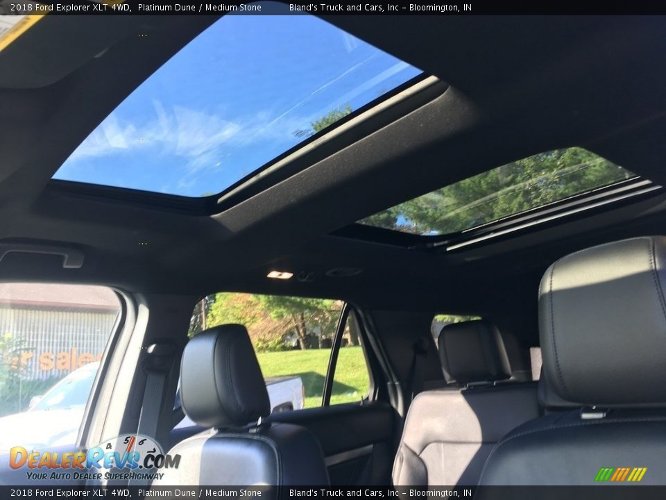 2018 Ford Explorer XLT 4WD Platinum Dune / Medium Stone Photo #29