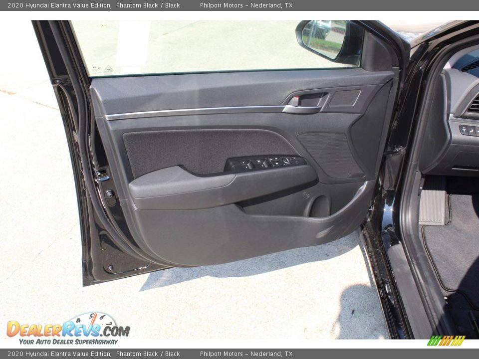 2020 Hyundai Elantra Value Edition Phantom Black / Black Photo #8