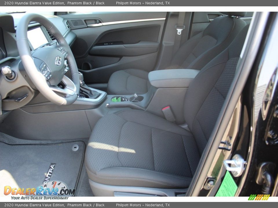 2020 Hyundai Elantra Value Edition Phantom Black / Black Photo #9