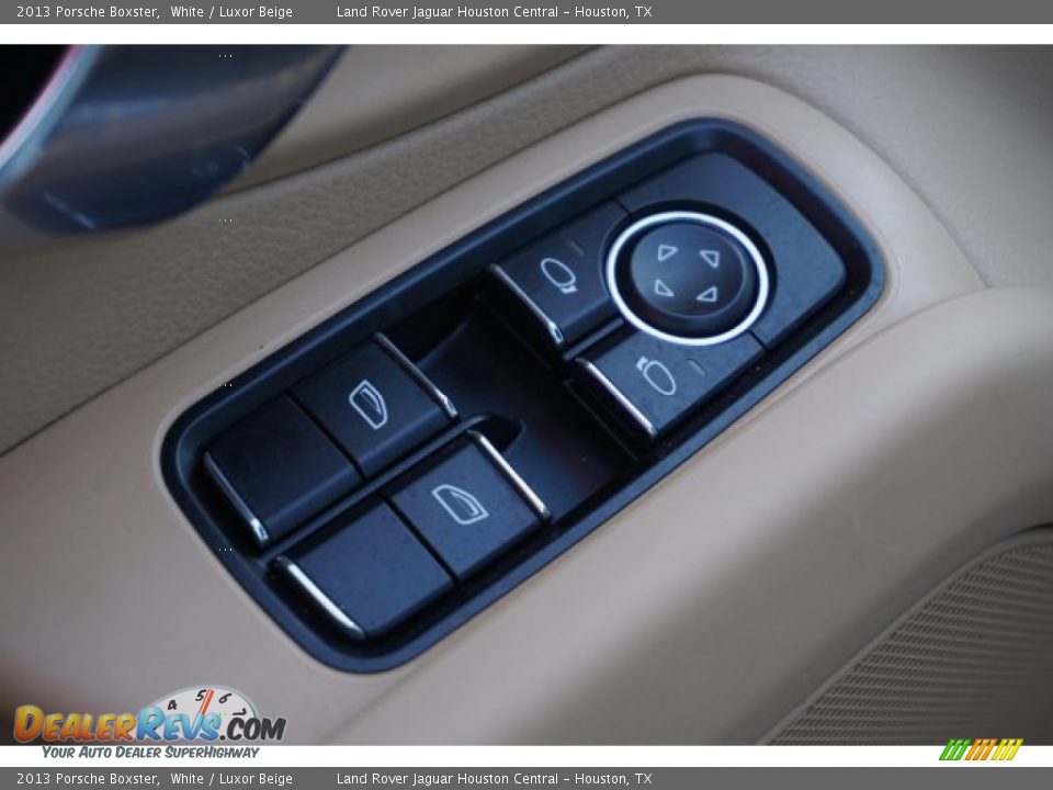 2013 Porsche Boxster White / Luxor Beige Photo #24