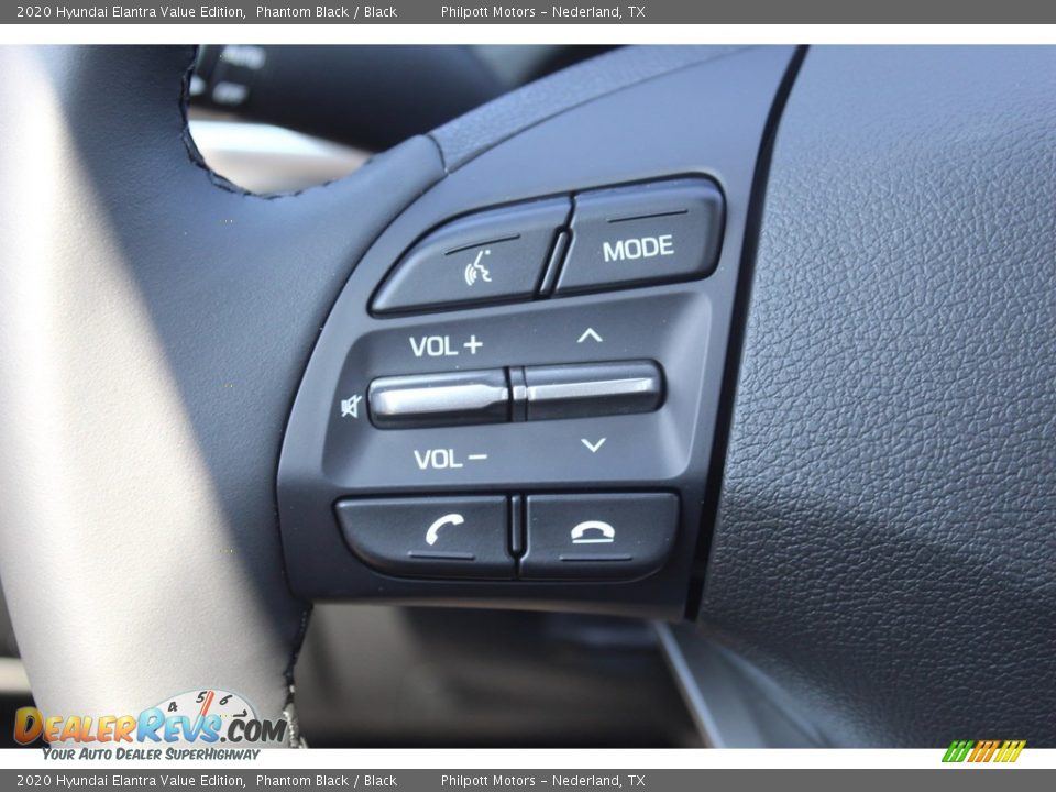2020 Hyundai Elantra Value Edition Phantom Black / Black Photo #10