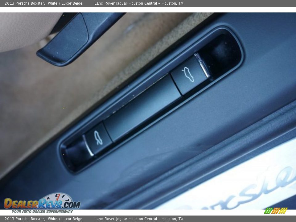 2013 Porsche Boxster White / Luxor Beige Photo #25