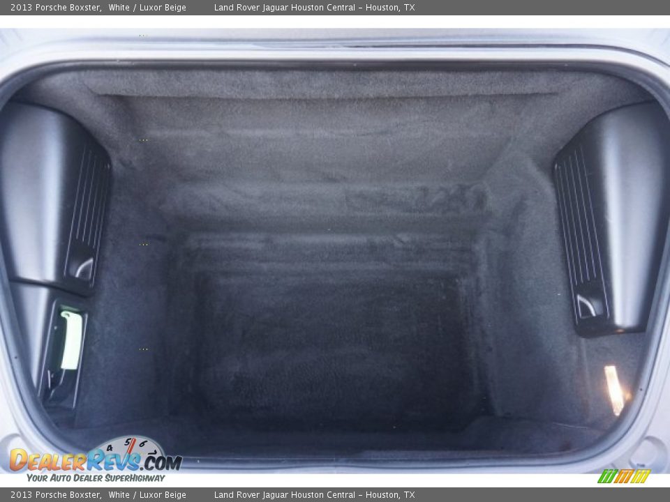 2013 Porsche Boxster White / Luxor Beige Photo #27