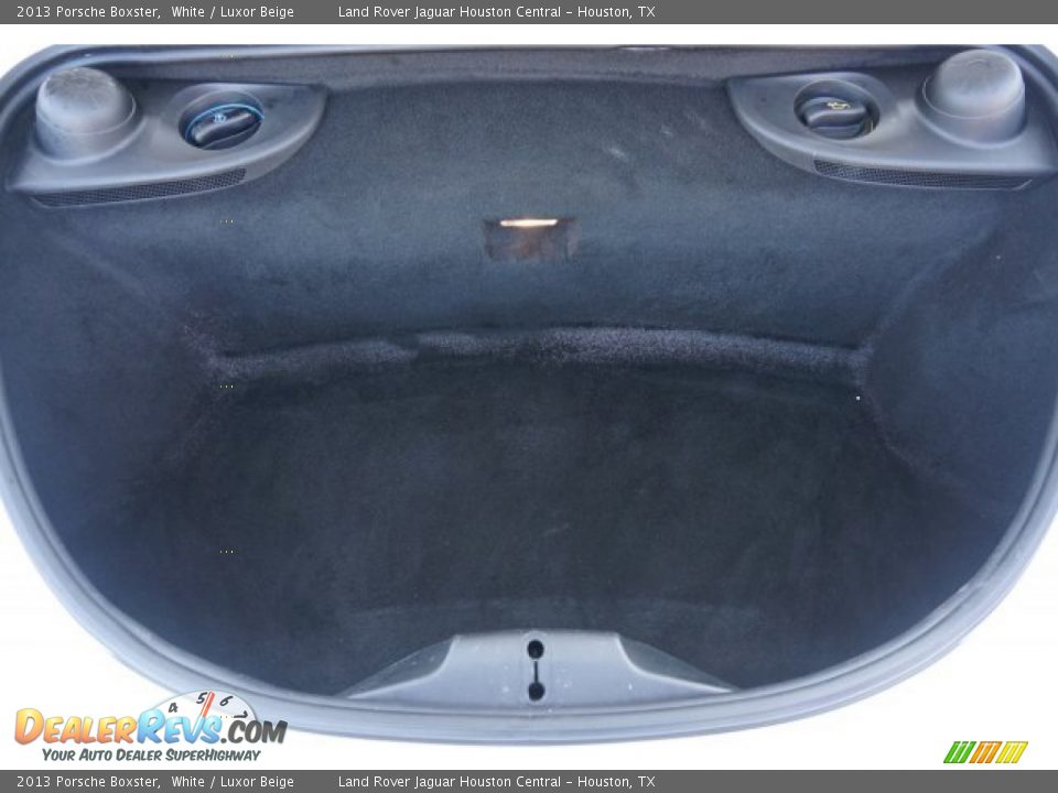 2013 Porsche Boxster White / Luxor Beige Photo #28