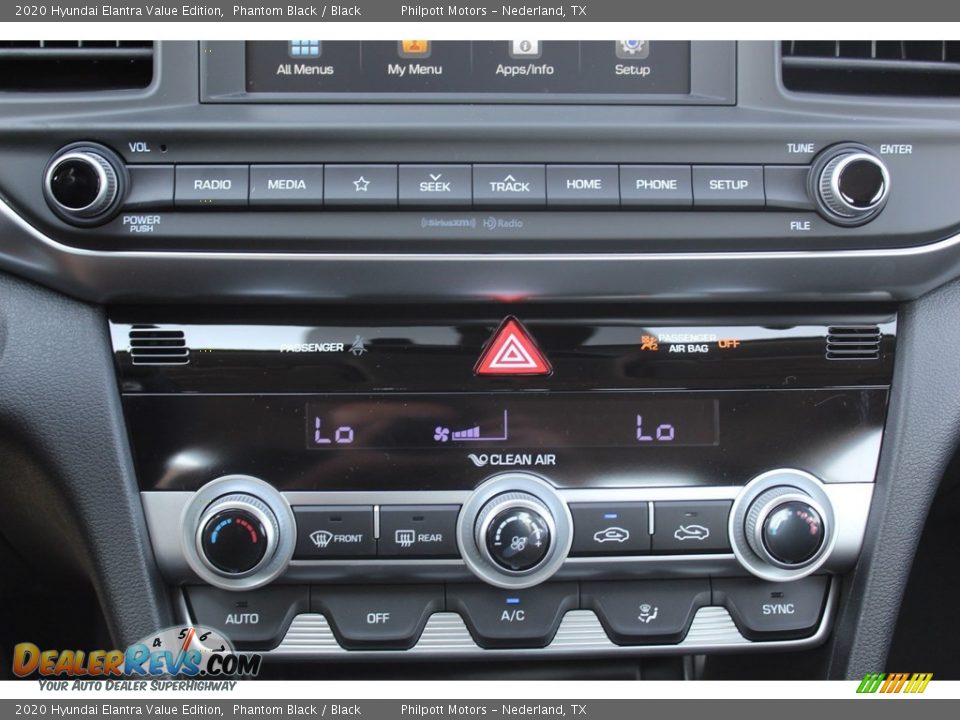 2020 Hyundai Elantra Value Edition Phantom Black / Black Photo #15