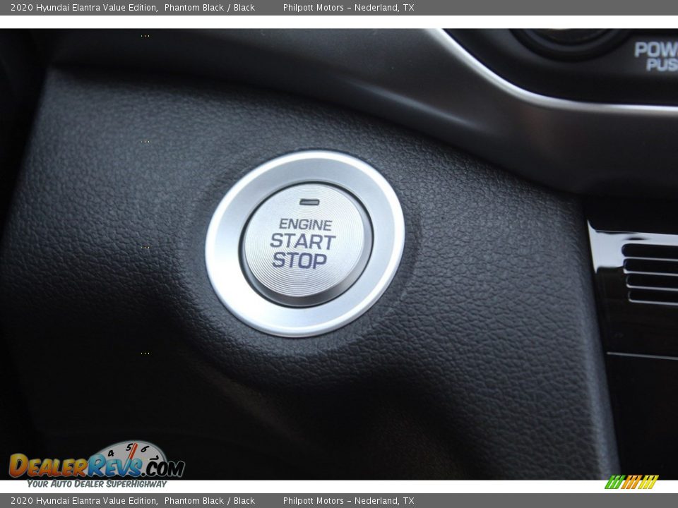 2020 Hyundai Elantra Value Edition Phantom Black / Black Photo #16