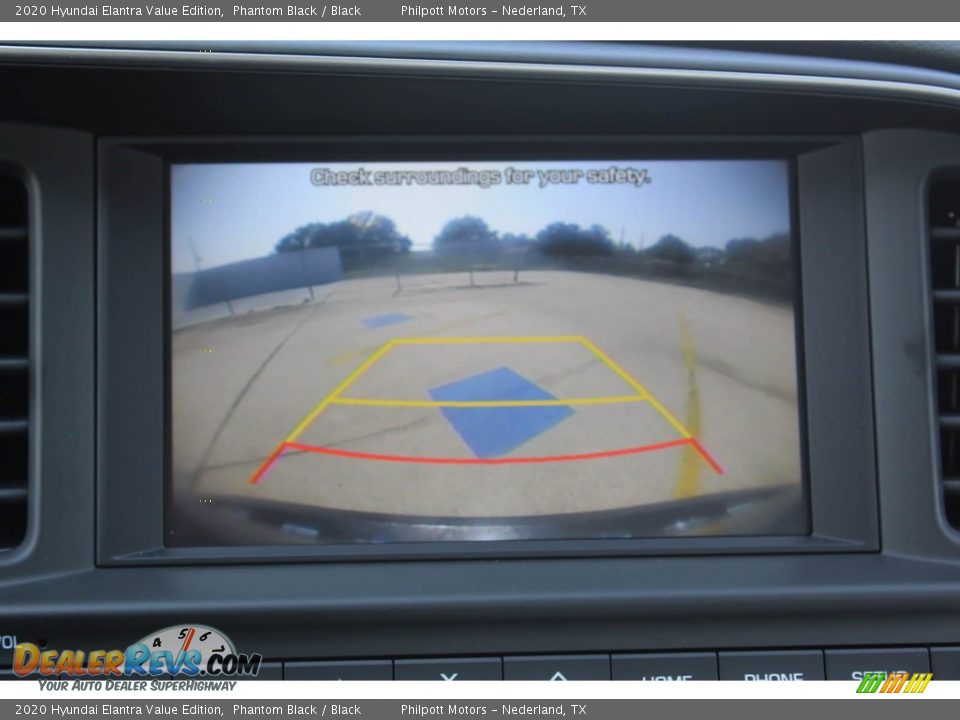 2020 Hyundai Elantra Value Edition Phantom Black / Black Photo #17