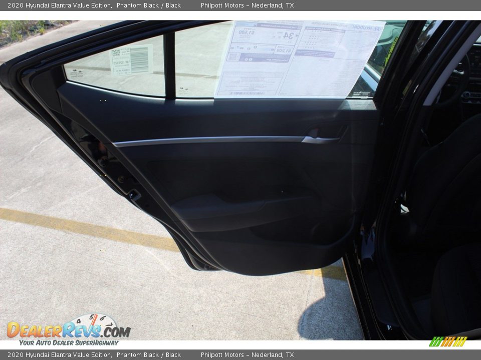 2020 Hyundai Elantra Value Edition Phantom Black / Black Photo #18
