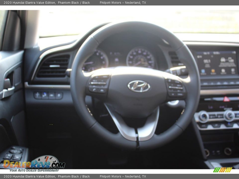 2020 Hyundai Elantra Value Edition Phantom Black / Black Photo #21