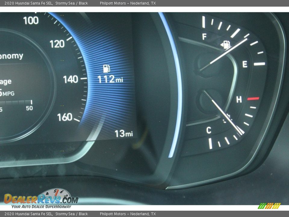 2020 Hyundai Santa Fe SEL Stormy Sea / Black Photo #12