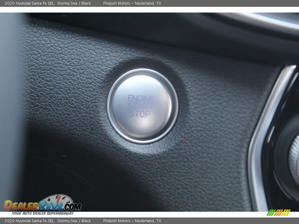 2020 Hyundai Santa Fe SEL Stormy Sea / Black Photo #15