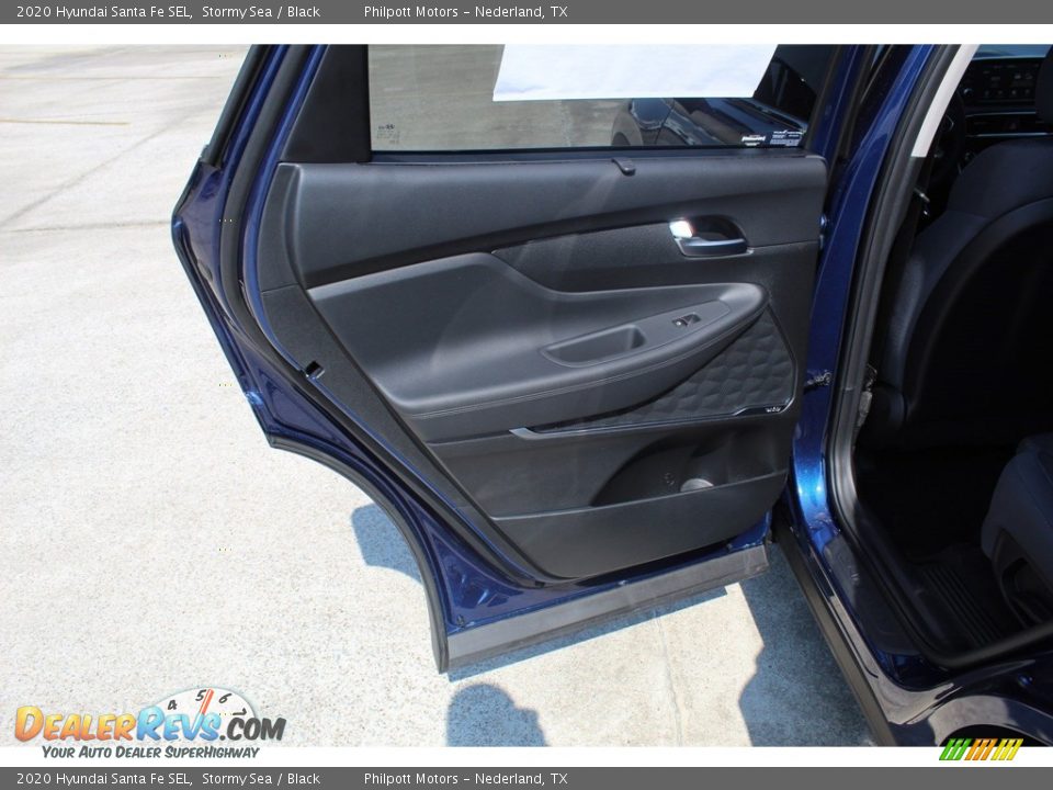 2020 Hyundai Santa Fe SEL Stormy Sea / Black Photo #17