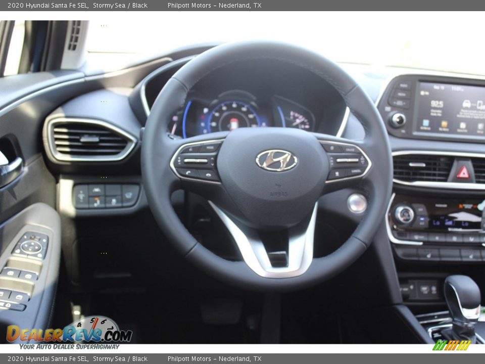 2020 Hyundai Santa Fe SEL Stormy Sea / Black Photo #20