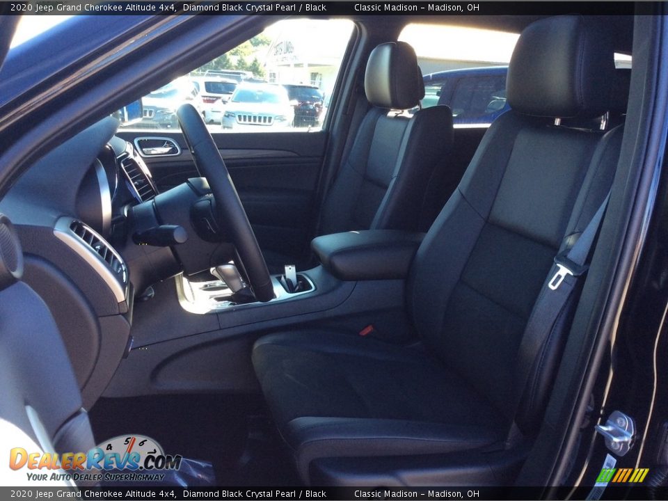 2020 Jeep Grand Cherokee Altitude 4x4 Diamond Black Crystal Pearl / Black Photo #2