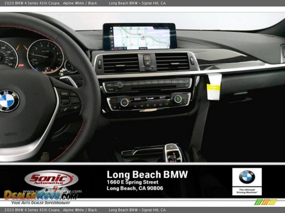 2020 BMW 4 Series 430i Coupe Alpine White / Black Photo #5