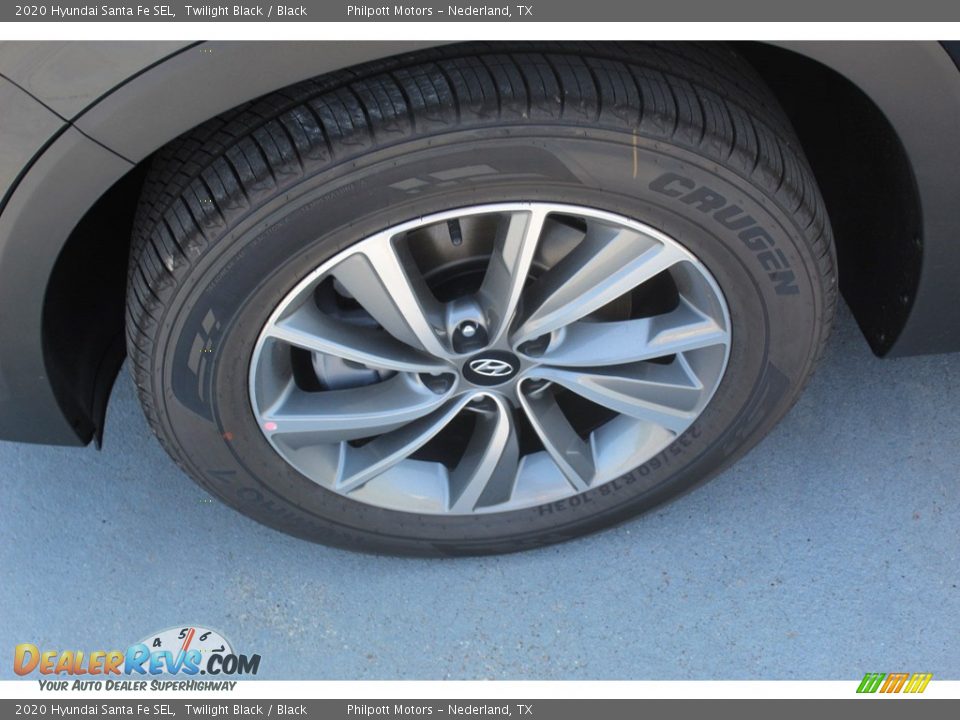 2020 Hyundai Santa Fe SEL Twilight Black / Black Photo #5