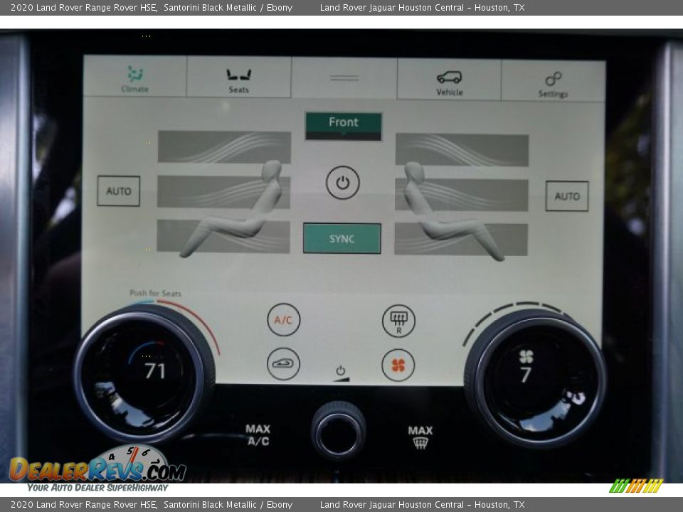 Controls of 2020 Land Rover Range Rover HSE Photo #16
