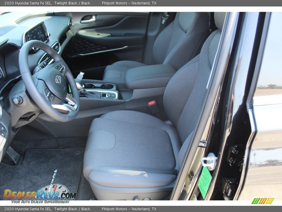 2020 Hyundai Santa Fe SEL Twilight Black / Black Photo #10