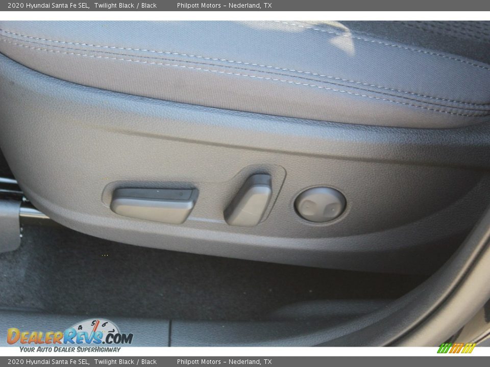2020 Hyundai Santa Fe SEL Twilight Black / Black Photo #11