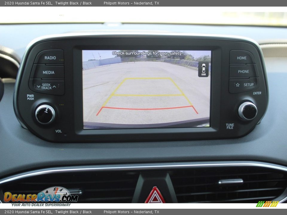 2020 Hyundai Santa Fe SEL Twilight Black / Black Photo #19