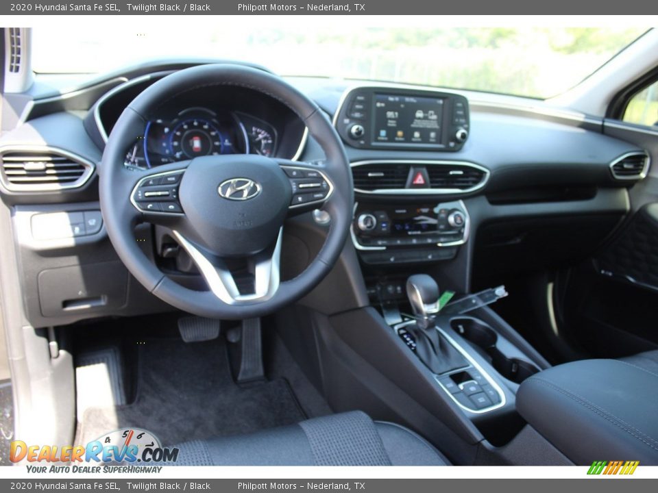 2020 Hyundai Santa Fe SEL Twilight Black / Black Photo #21