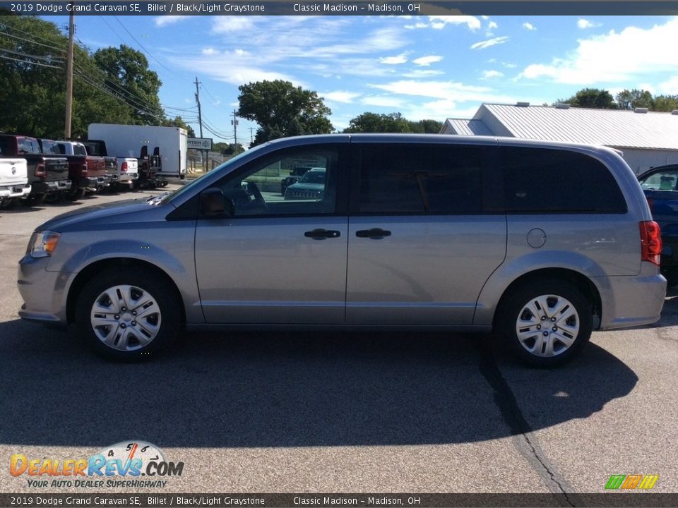 2019 Dodge Grand Caravan SE Billet / Black/Light Graystone Photo #6