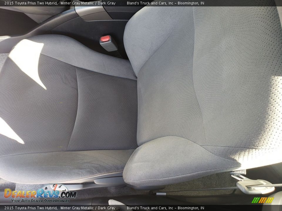 2015 Toyota Prius Two Hybrid Winter Gray Metallic / Dark Gray Photo #7