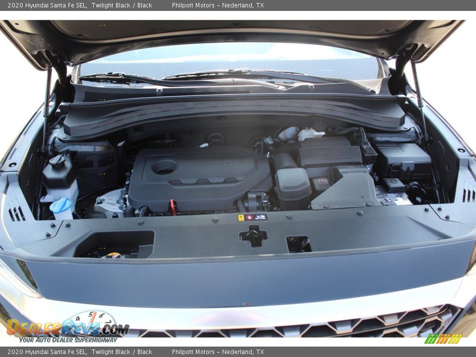 2020 Hyundai Santa Fe SEL Twilight Black / Black Photo #25
