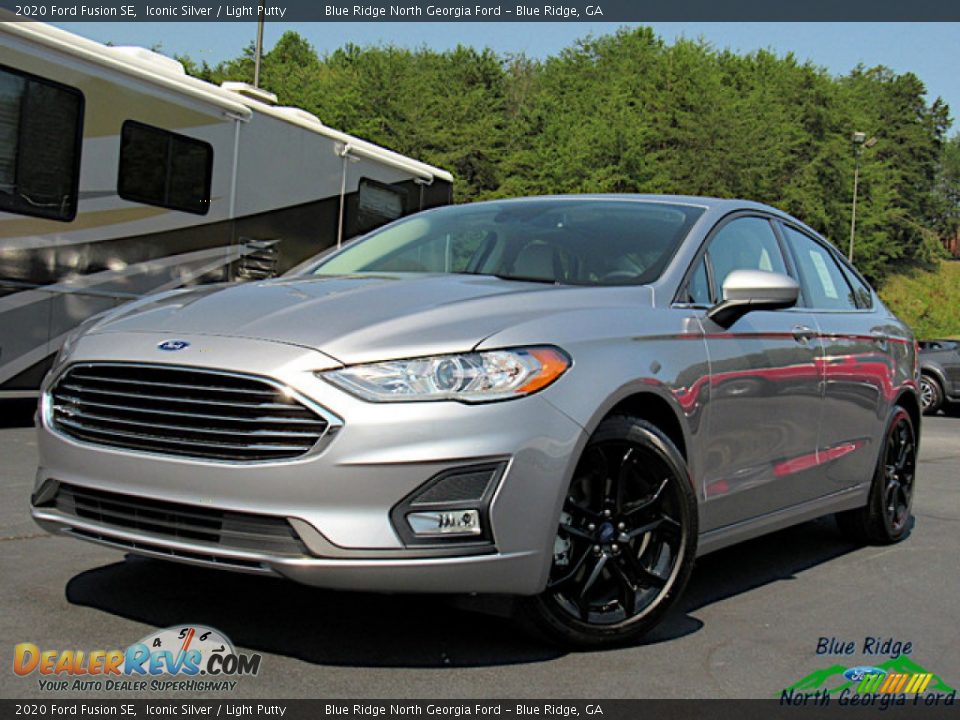 2020 Ford Fusion SE Iconic Silver / Light Putty Photo #1