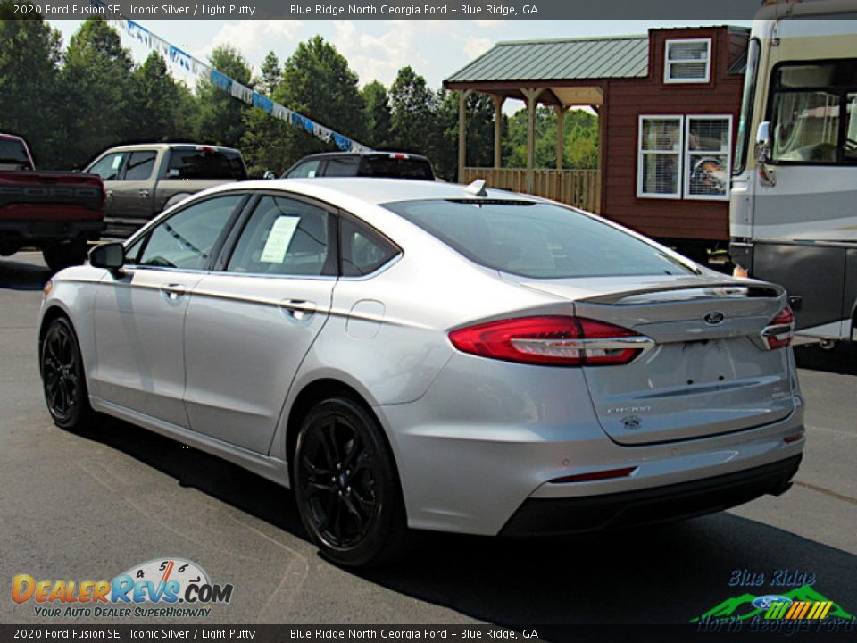 2020 Ford Fusion SE Iconic Silver / Light Putty Photo #3