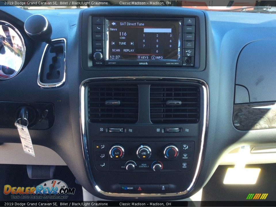 2019 Dodge Grand Caravan SE Billet / Black/Light Graystone Photo #13